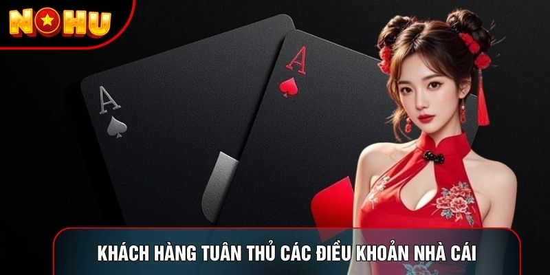 Khách hàng tuân thủ các điều khoản nhà cái Khách hàng tuân thủ các điều khoản nhà cái